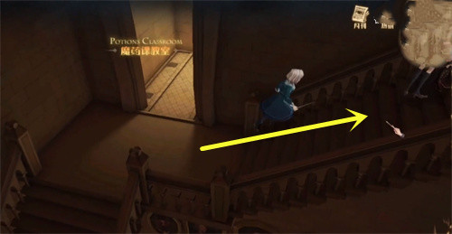 《哈利波特:魔法觉醒》千变万化的楼梯拼图位置