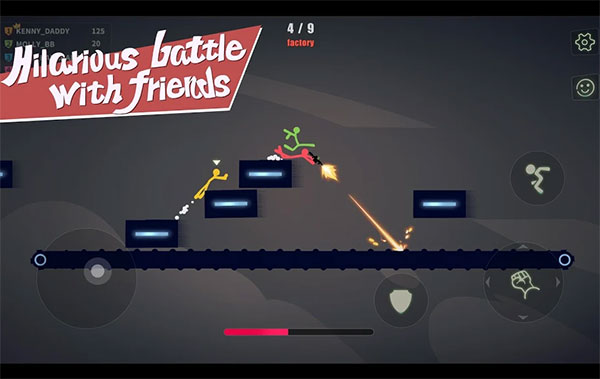 《逗斗火柴人》怎么创建房间