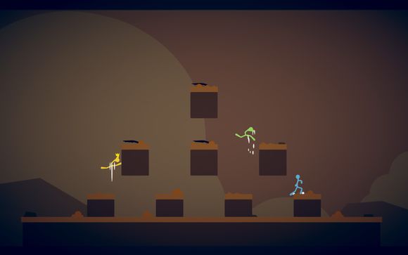 《逗斗火柴人》有哪些地图