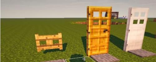 《我的世界》自动感应门怎么做