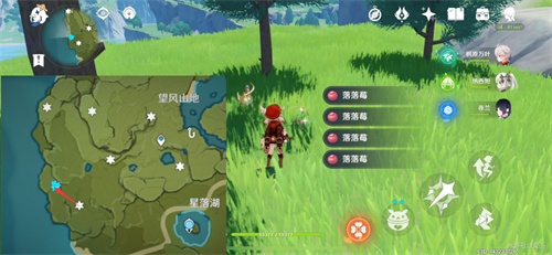 原神落落莓在哪 落落莓采集位置一览