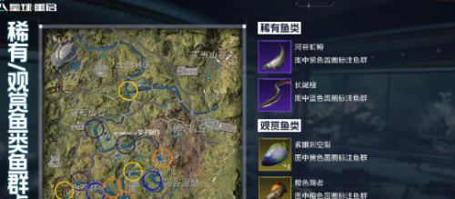 星球重启金色鱼点位置详情一览