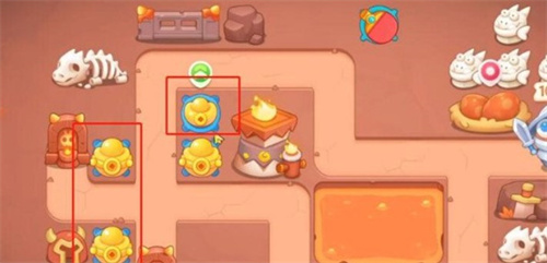 保卫萝卜4饿龙传说47关攻略 图文攻略教程