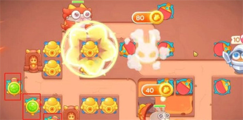 保卫萝卜4饿龙传说47关攻略 图文攻略教程