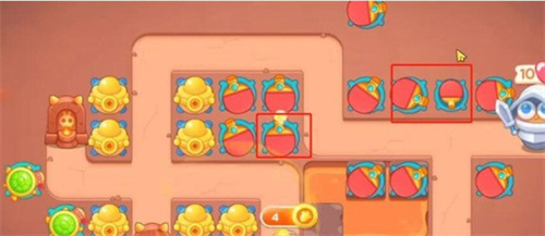 保卫萝卜4饿龙传说47关攻略 图文攻略教程