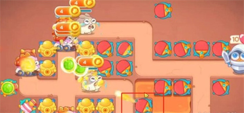 保卫萝卜4饿龙传说47关攻略 图文攻略教程