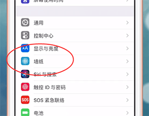 苹果手机屏保怎么设置