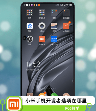 小米手机开发者选项在哪里打开