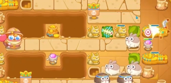 《保卫萝卜4》法老归来第14关通关攻略