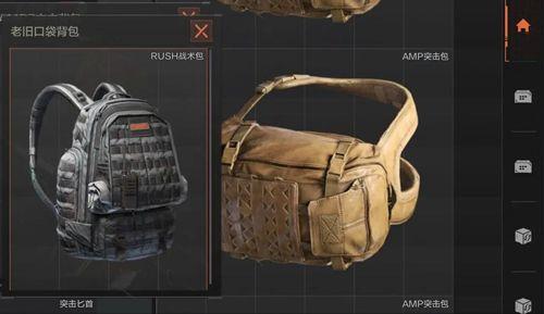 暗区突围仓库套包介绍