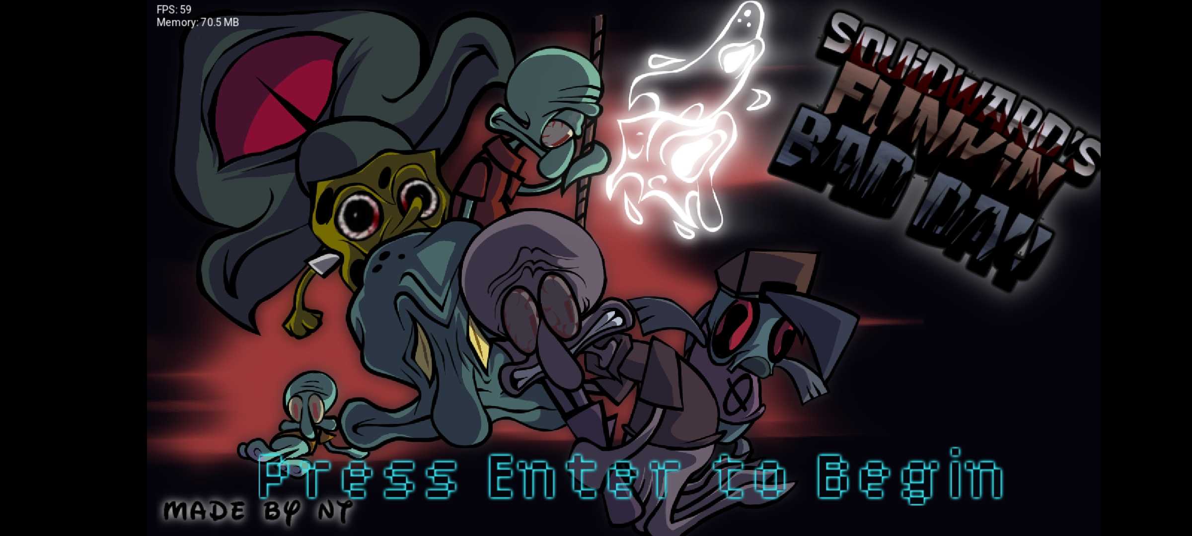 FNF BF与GF夜晚对决模组