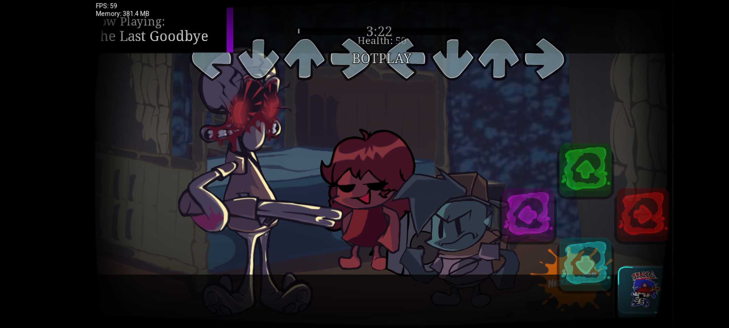 FNF BF与GF夜晚对决模组