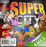 超级城市英雄卡