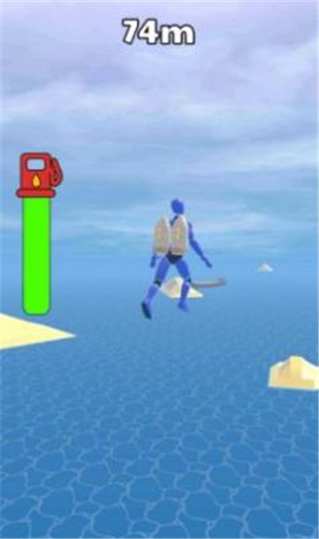 喷气飞行火箭人 免广告版截图2