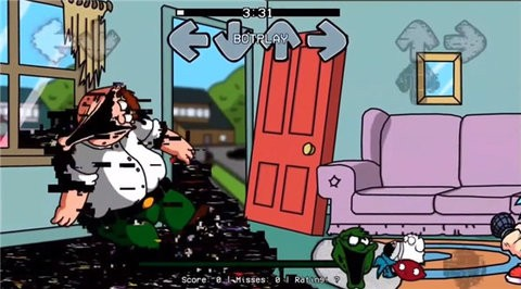 fnf错误化恶搞之家扩展MOD截图2