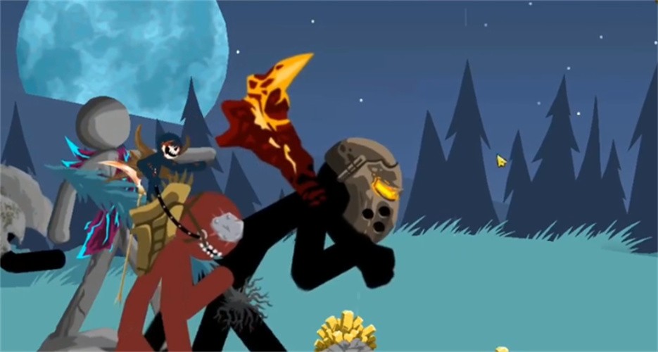 火柴人战争遗产魔改版黄金版截图1