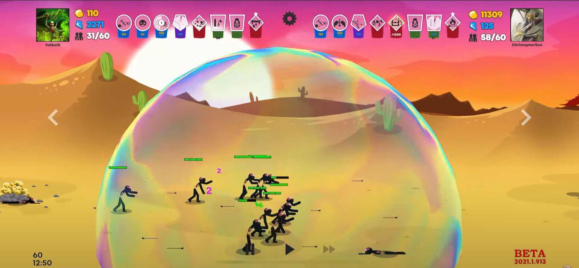 火柴人战争遗产究极魔改版截图1