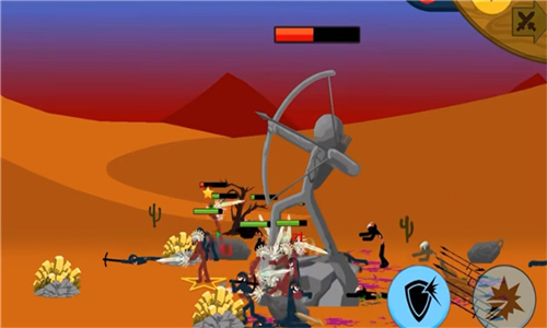 火柴人战争遗产so版红色火柴人截图2