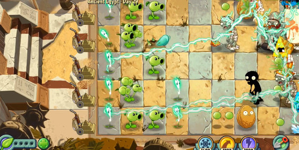 植物大战僵尸2存档版0阳光无冷却