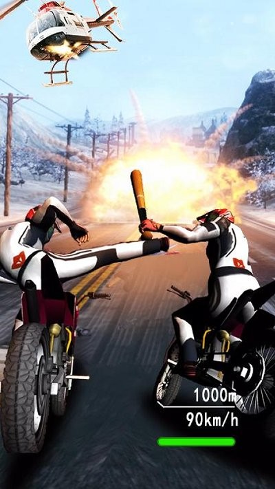 暴力摩托2008单机中文手机版