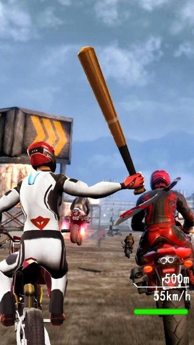 暴力摩托2008单机中文手机版