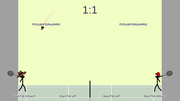 火柴人打羽毛球手机版截图1