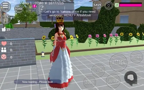 樱花校园模拟器1.039.91英文版