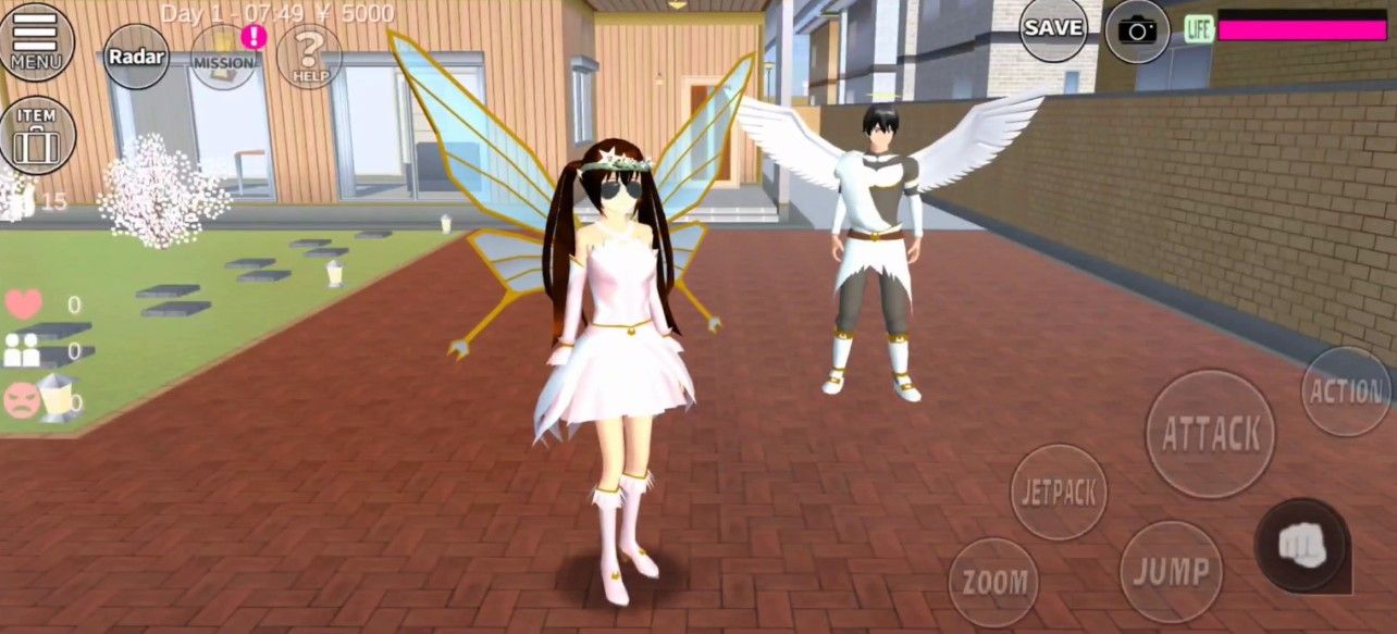 樱花校园更新了七件裙子版