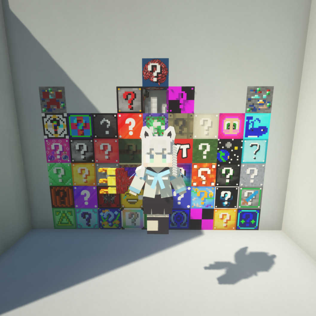 我的世界幸运方块叶枫同款