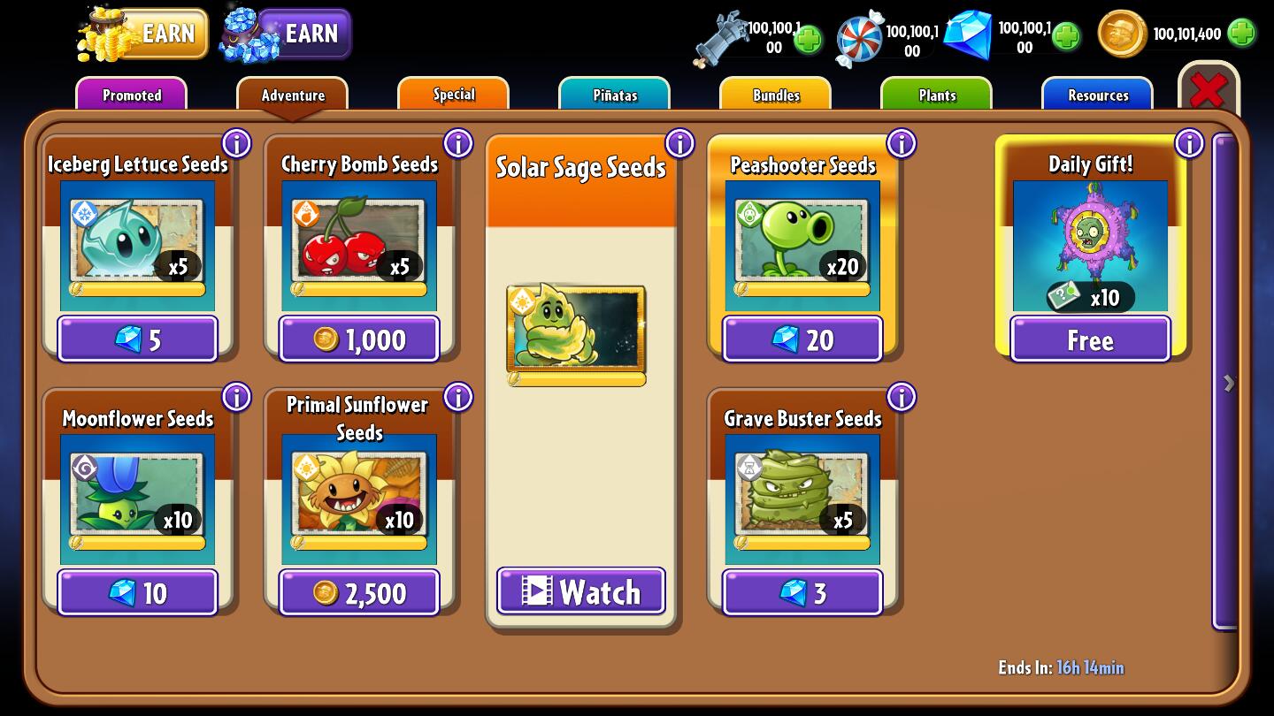 植物大战僵尸2内购免费