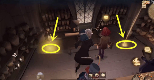 《哈利波特:魔法觉醒》在天平绀蜗和药瓶之间拼图位置