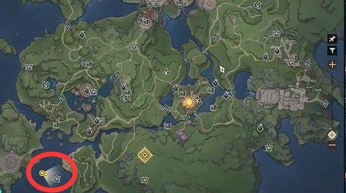 《塔瑞斯世界》迷雾森林宝箱位置