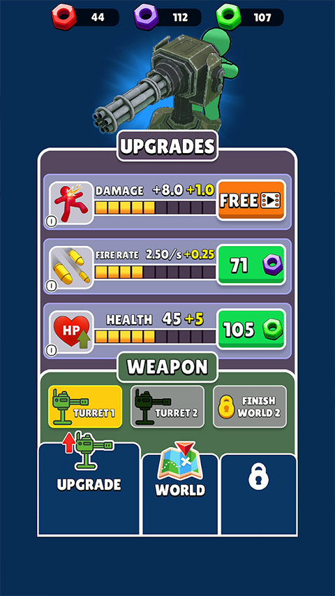 弹药狂热塔炮防御最新版截图2