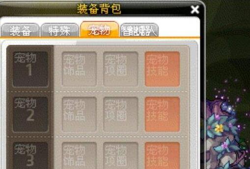 《冒险岛》宠物自动加血设置方法