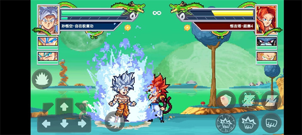龙珠斗士z3像素版全人物截图3