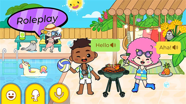 啊哈世界粉色城堡截图1