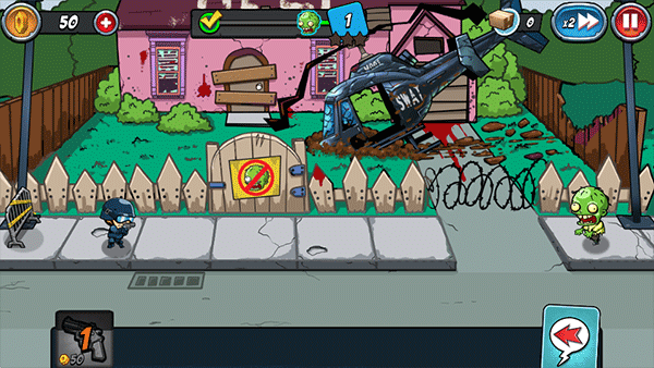 警察大战僵尸2手机版