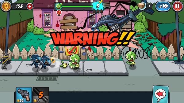 警察大战僵尸2手机版