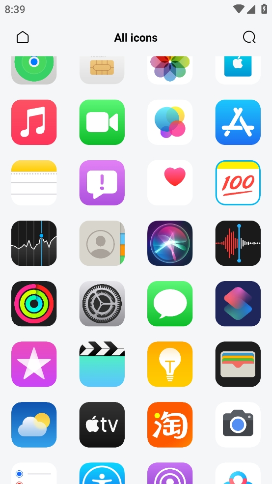 安卓仿ios图标包