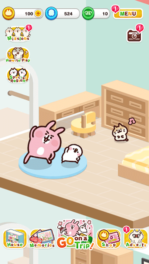 P助与粉红兔兔的小旅行截图1