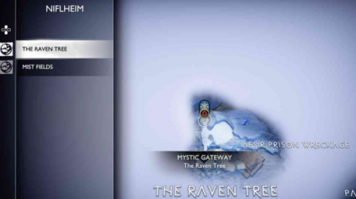 战神诸神黄昏渡鸦树探索路线指南