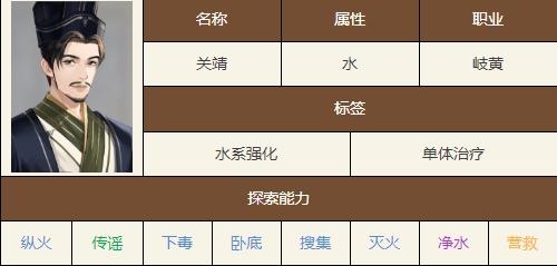 如鸢关靖技能详情