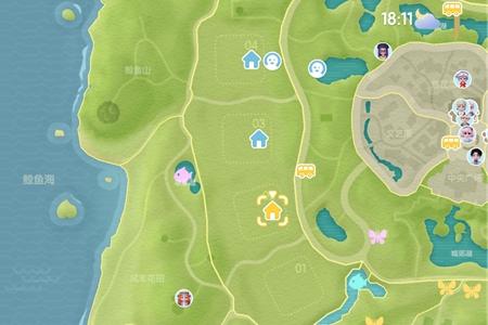 心动小镇1至8级鱼类分布位置介绍