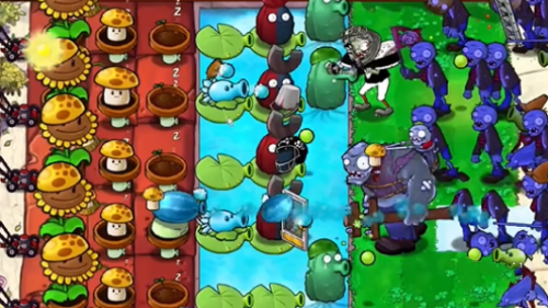 植物大战僵尸杂交版冒险44关攻略