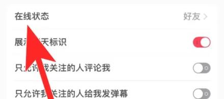 小红书怎么隐藏在线状态