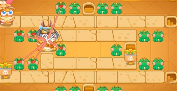 《保卫萝卜4》法老归来第72关通关攻略