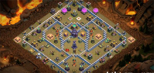 部落冲突15本最强布阵图大全