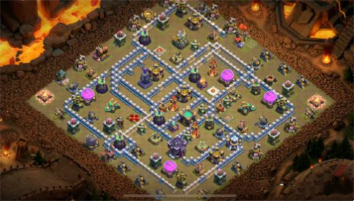 部落冲突15本最强布阵图大全