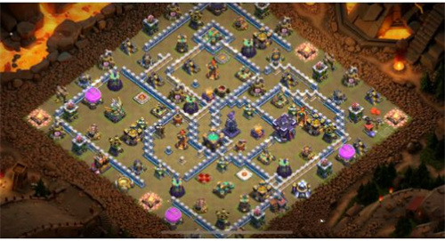 部落冲突15本最强布阵图大全