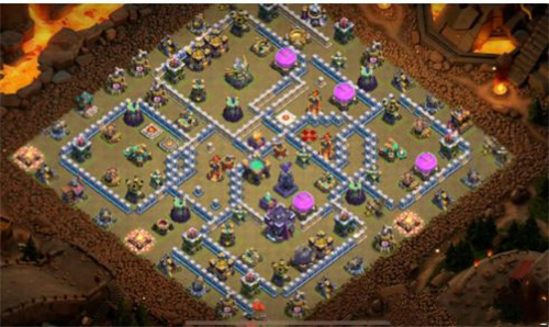 部落冲突15本最强布阵图大全